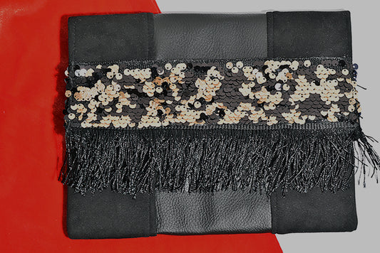 Elegant Suede & Leather Evening Bag Digital Pattern and Step-by-Step Guide